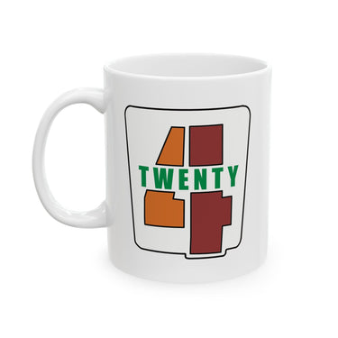 420 Smoking Funny Meme Humor Ceramic Coffee Mug-0